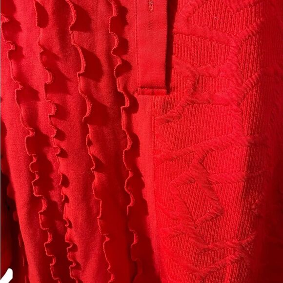 Bonnie & Bill Red Textured Sweater - Picture 2 of 5